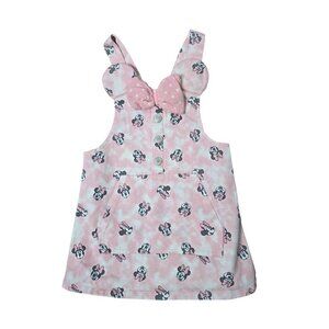 Disney Minnie Mouse Pink Character Bow Jumper 2T